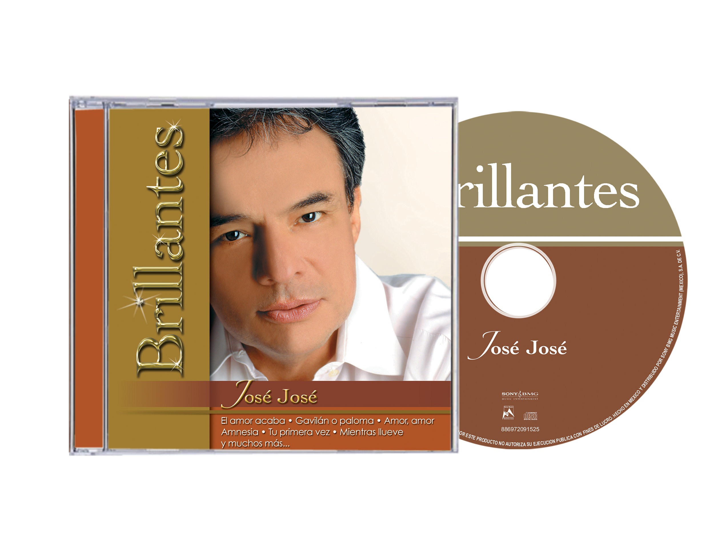 💿 Brillantes - José José (CD
