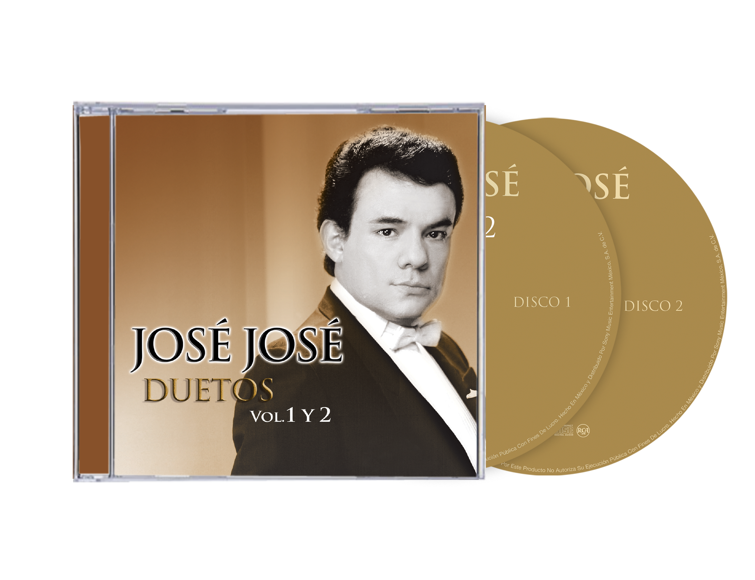 💿 Duetos Vol. 1 y 2 - José José (CD)
