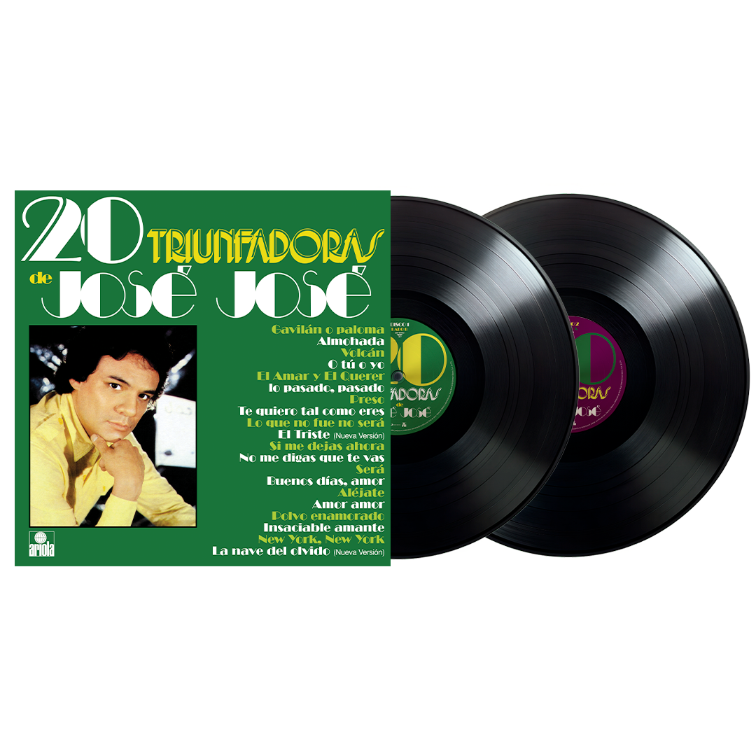 20 Triunfadoras de José José (Vinilo)